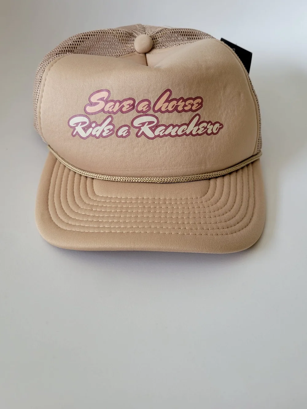 Target Beige Tan Trucker Hat 
